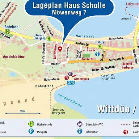 Ferienwohnung Amrum In Top-Lage Nur Wenige Minuten Zum Strand Terrasse & Wlan Apartment